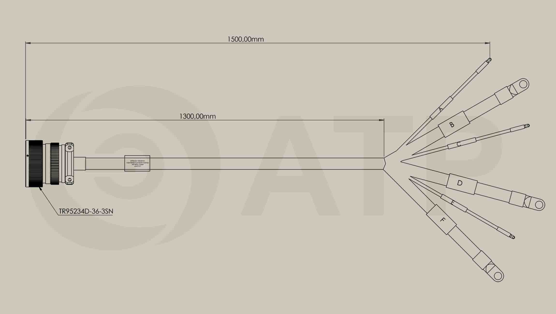 Tower Engine Connector Cable