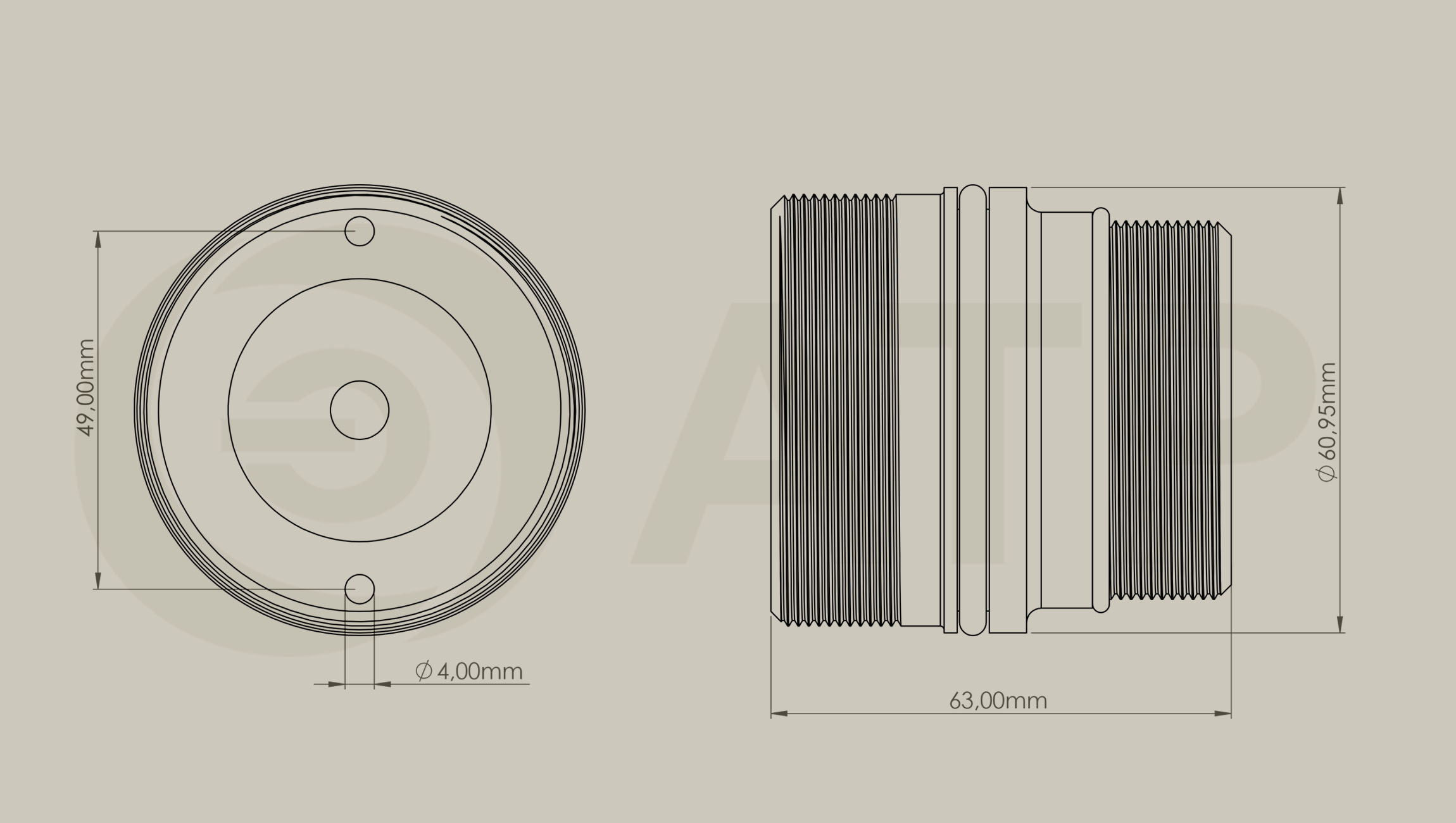 COUPLING HALF,QUICK DISCONNECT