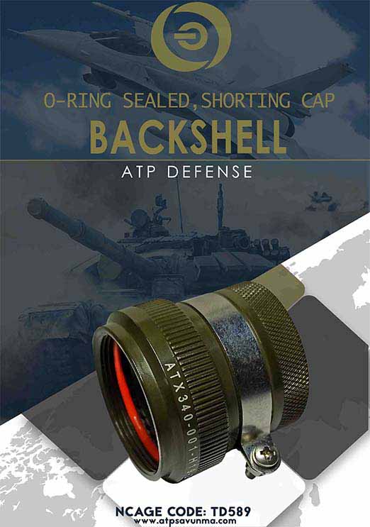 O RING SEALED SHORTING CAP BACKSHELL